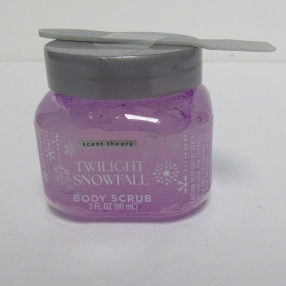 Scent Theory Twilight Snowfall ScrubExfoliating Body Scrub Removes Dead Dry